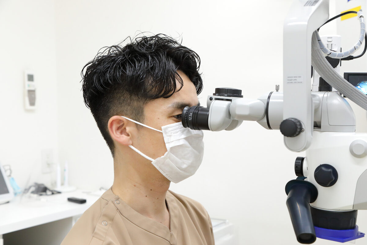経験・実績の豊富な院長による根管治療